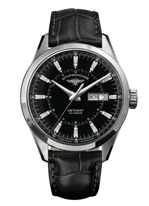 Часы Штурманские ОТКРЫТЫЙ КОСМОС DAY-DATE  NH36/1891770
