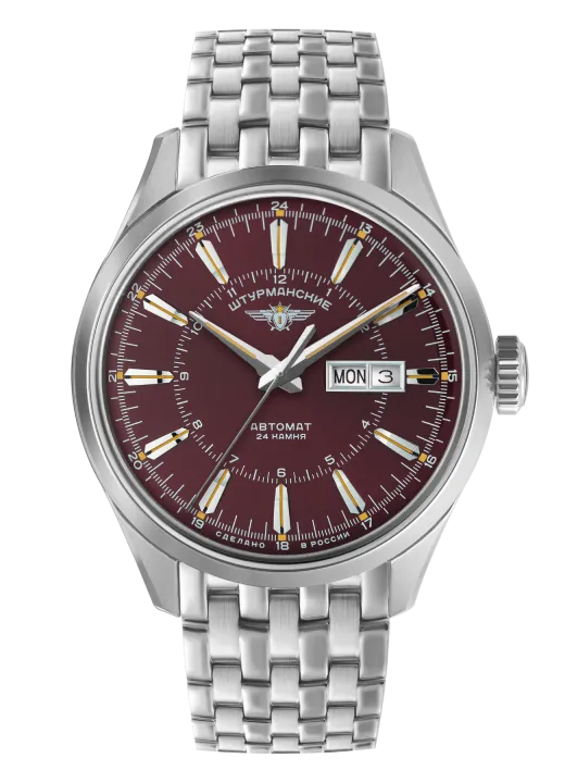Часы Штурманские ОТКРЫТЫЙ КОСМОС DAY-DATE NH36/1891774B