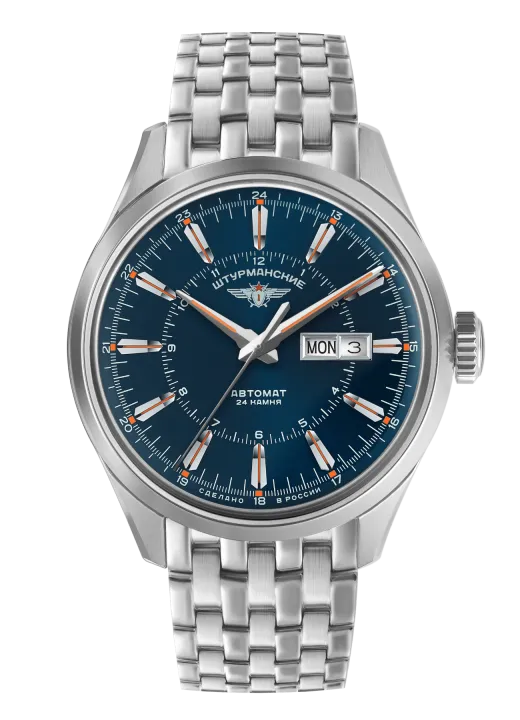 Часы Штурманские ОТКРЫТЫЙ КОСМОС DAY-DATE NH36/1891771B