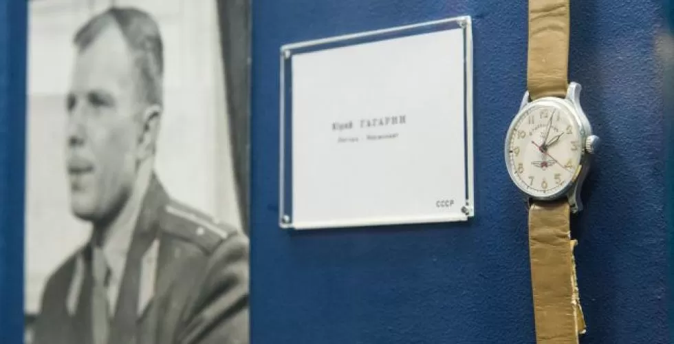 часы гагарина в музее центра подготовки космонавтов